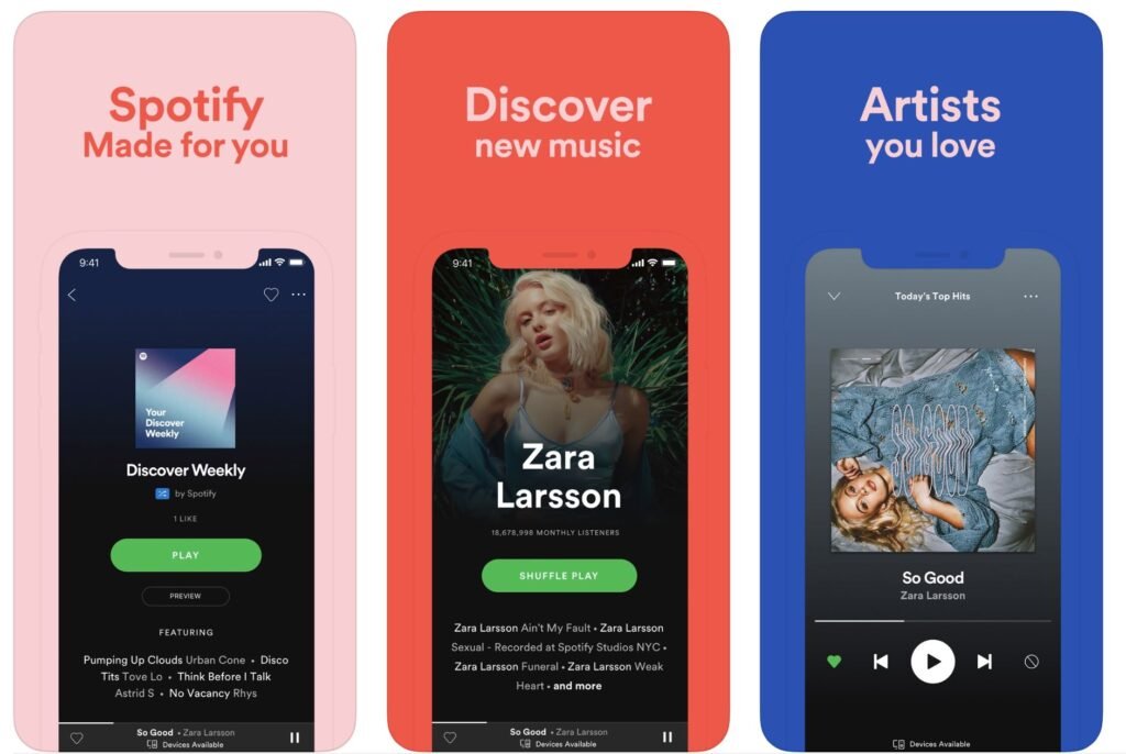 Spotify lanza filtros